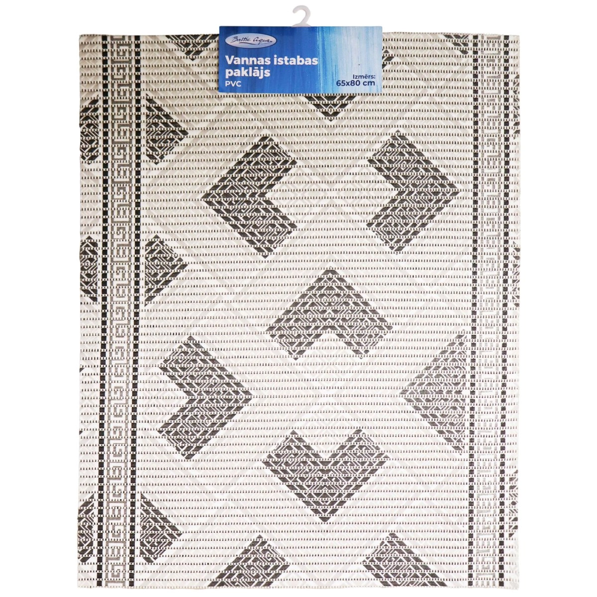 Vannas istabas paklājs 65x80cm  PVC 9130612