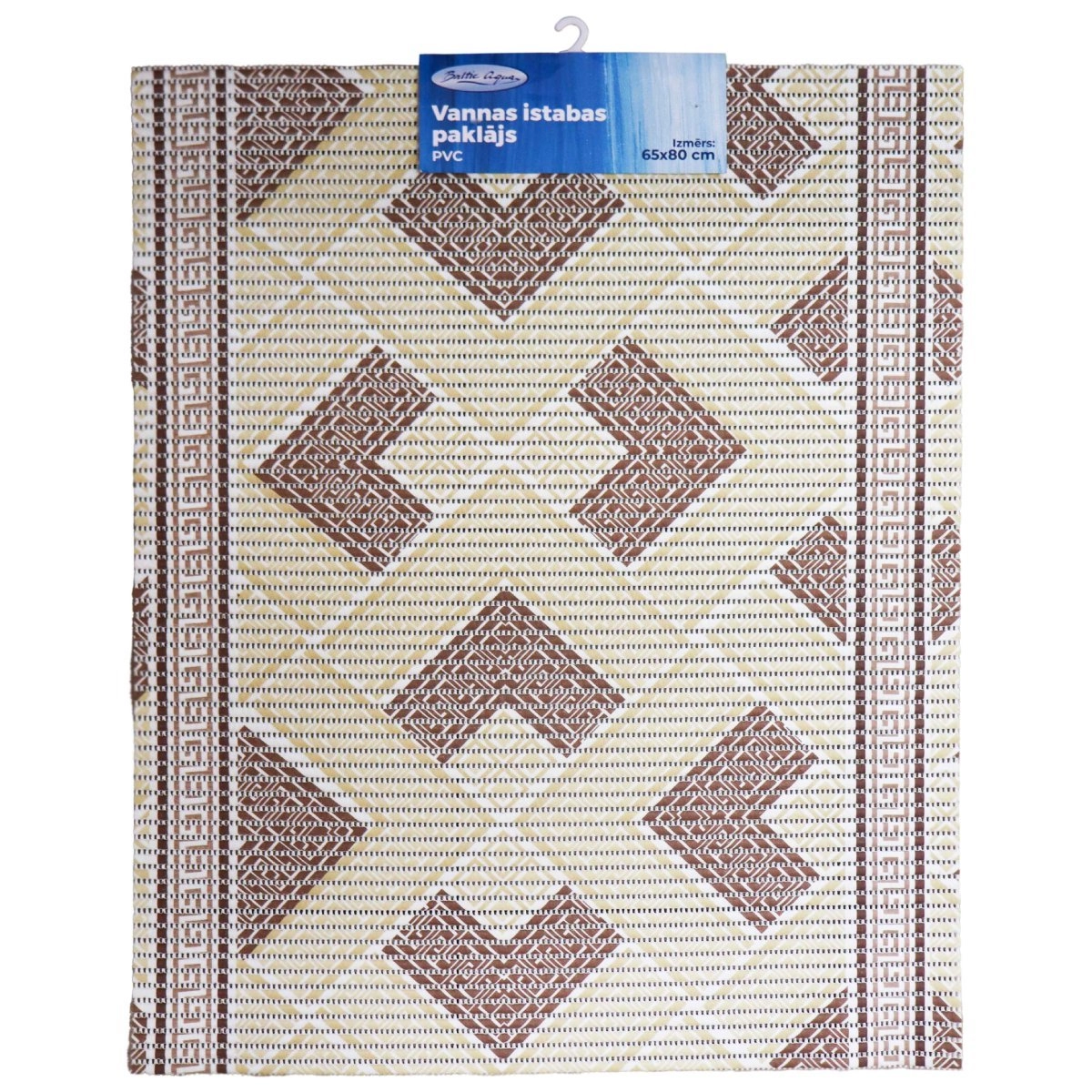 Vannas istabas paklājs 65x80cm PVC 9130629