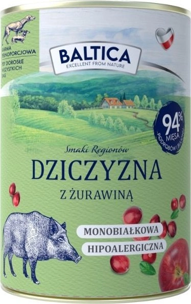 BALTICA Smaki regionów Venison with cranberries