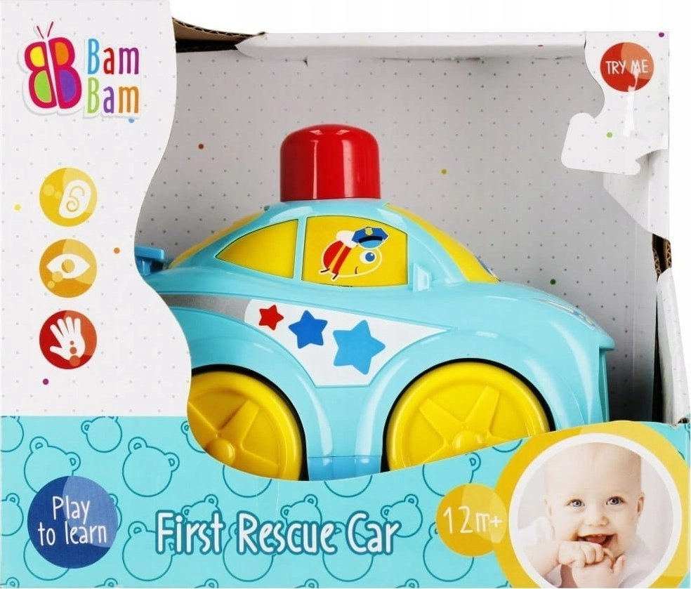 BamBam BAM BAM CAR LITTLE POLICEMAN