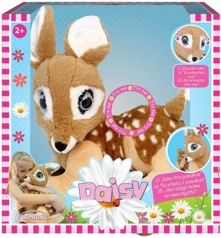 BAMBOLINA plush toy Daisy  followed by