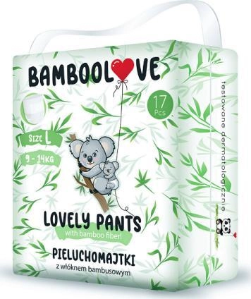 Bamboolove Pieluchy Lovely Pants L 9-14
