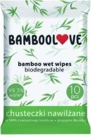 BAMBOOLOVE POCKET WIPES-BAMBOO WET WIPES 10PCS