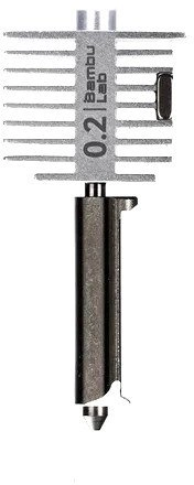 Hotend with stainless steel nozzle for