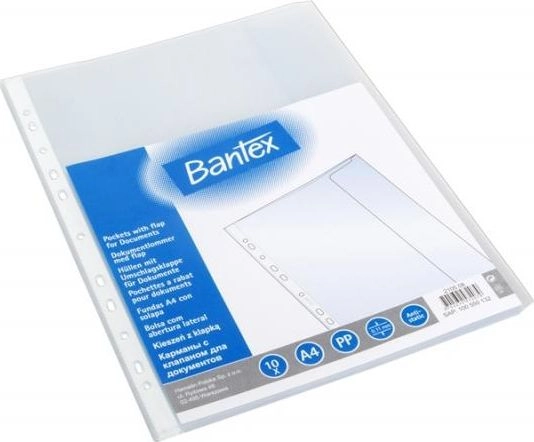 Binder sleeve with flap pea A4