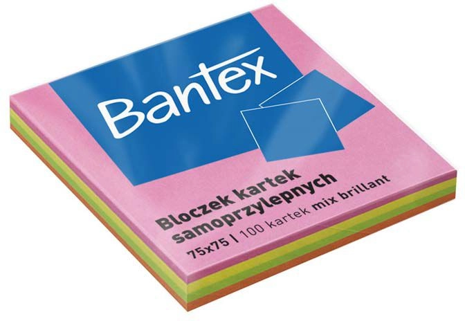 Bantex NOTES SAMOP.75X75 100 MIX