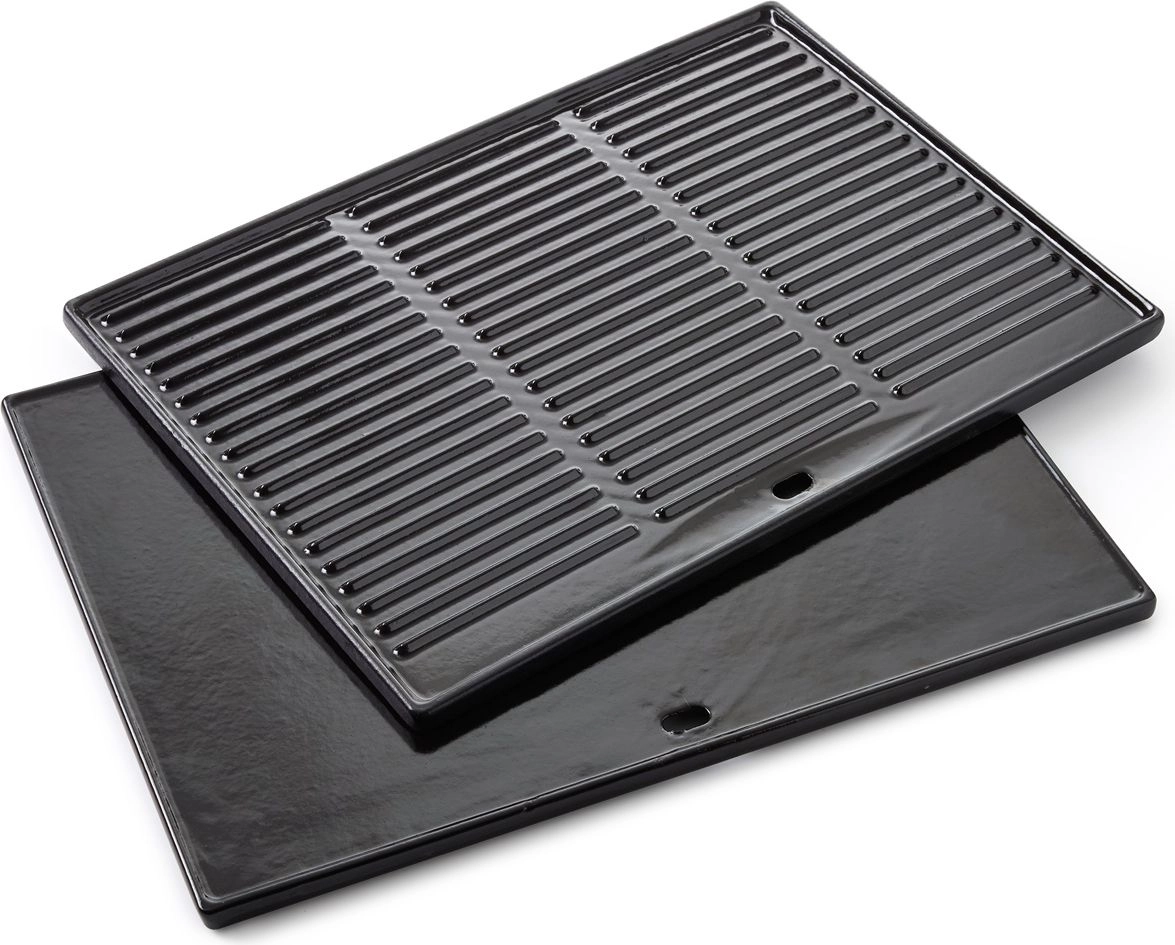 Barbecook Double-sided cast iron plate 43x35