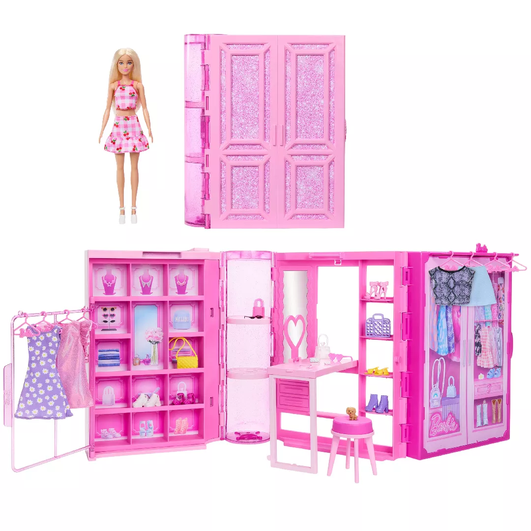 Barbie Dream Closet Toy Playset with