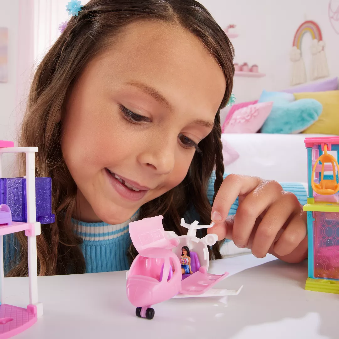 Barbie Mini BarbieLand Doll  Vehicle Set