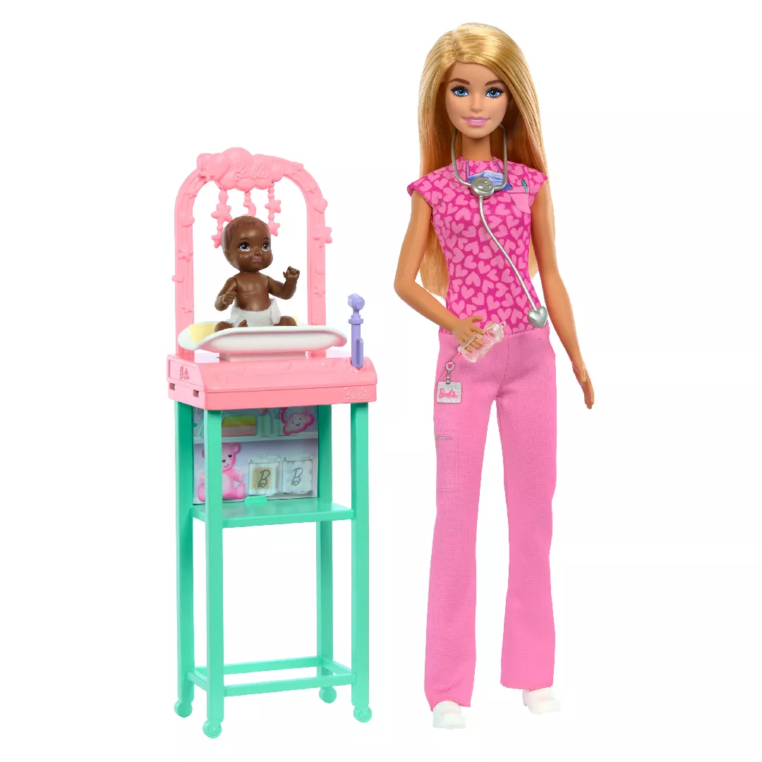 Barbie Baby Doctor Doll with Blonde