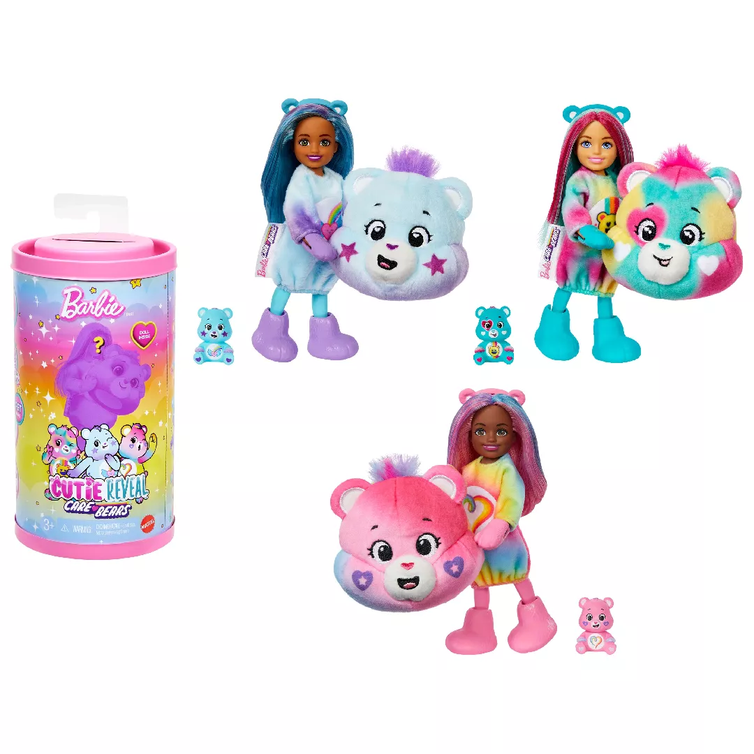 Barbie Cutie Reveal Care Bears Chelsea