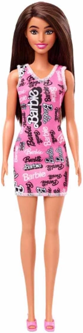 Barbie Fashion Doll with Straight Brown