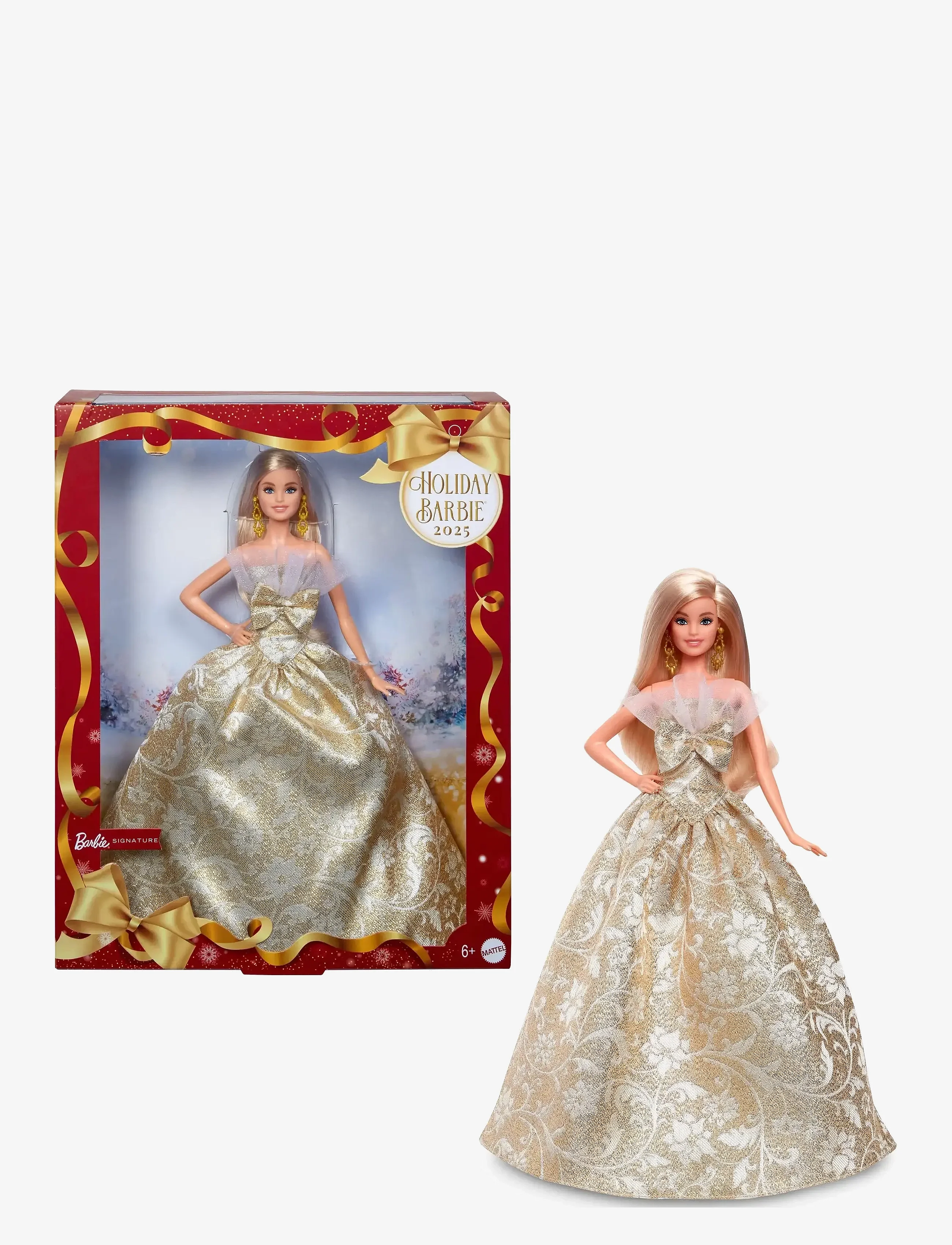 Mattel Barbie Signature Holiday Barbie Blonde