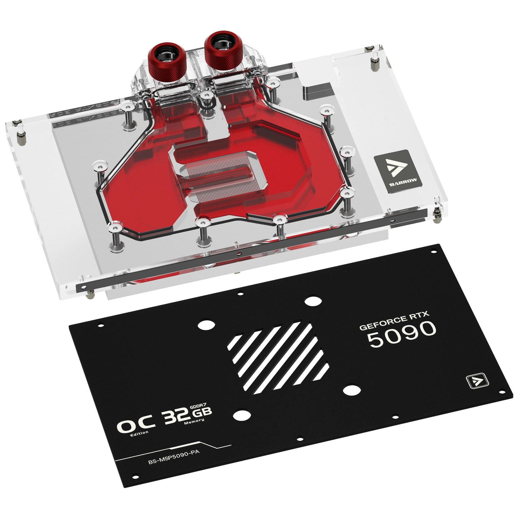 Barrow MSI Suprim 5090 GPU Water