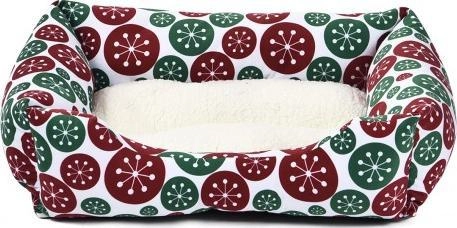Barry King Dog bed red/green flowers