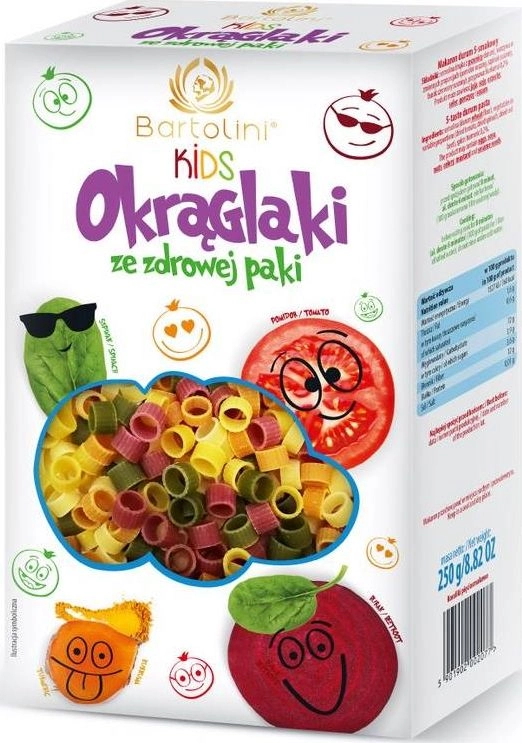 Bartolini Makaron dla dzieci Okrąglaki -
