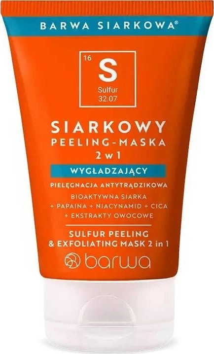 Barwa Barwa Siarkowy peeling maska 2w1