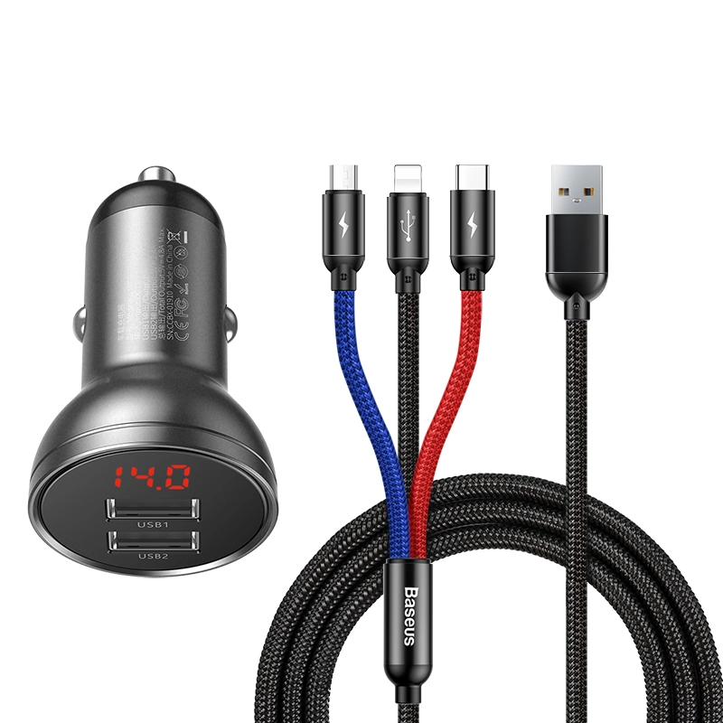 Baseus AB2XUSBAKBK mobile device charger Universal