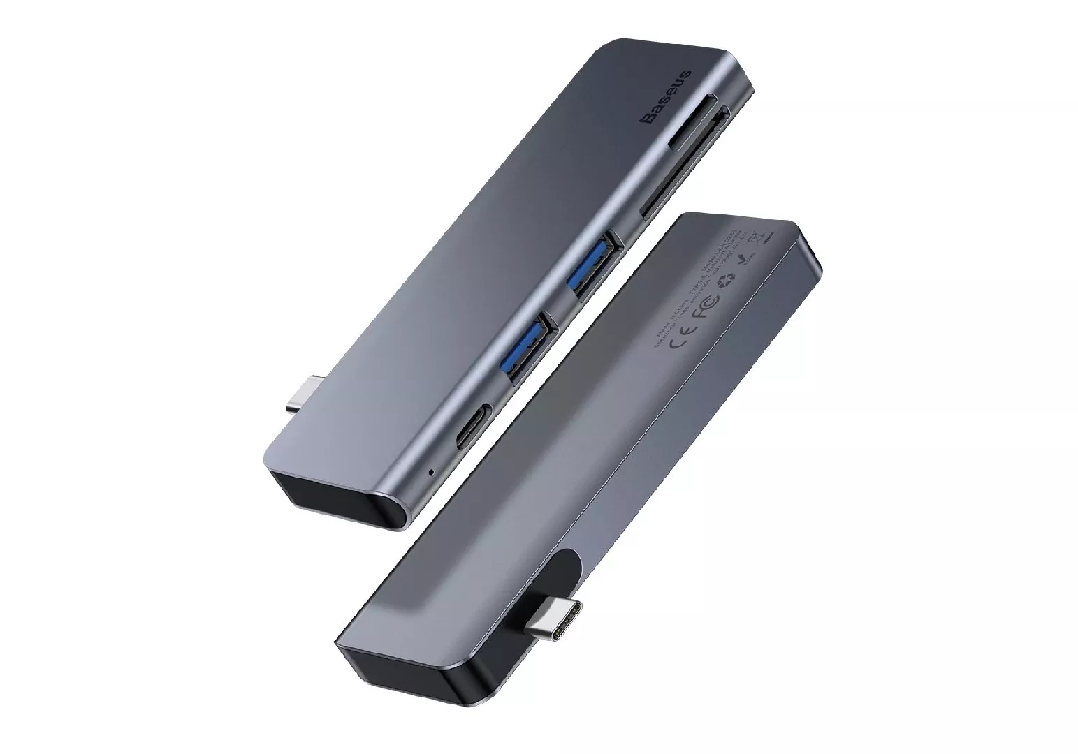 Baseus CAHUB-K0G laptop dock/port replicator USB