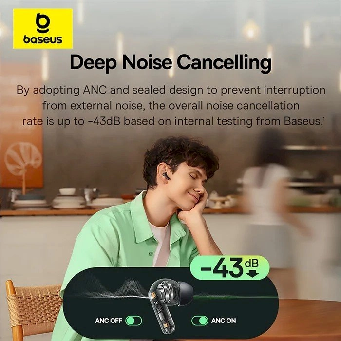 Baseus Bass BF1 NC In-Ear True