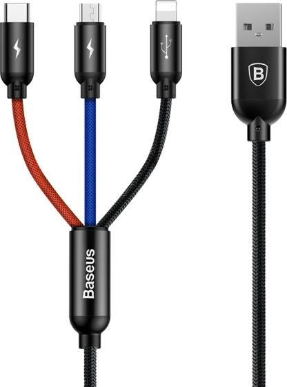 Baseus USB3w1 USB-C / Lightning /