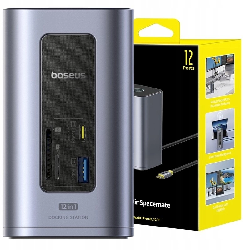 Dokēšanas stacija 1in12 USB C spraudnis