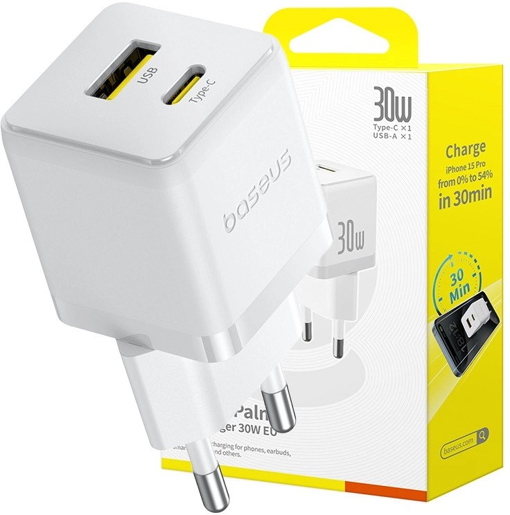Baseus Rychlonabíječka do sítě Palm 30W