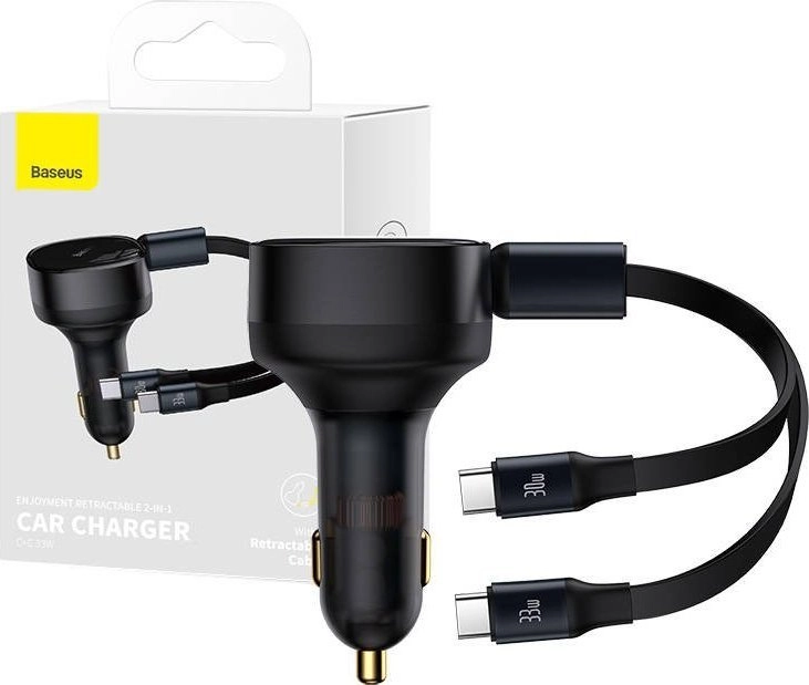 Car Charger Baseus Enjoyment with cable