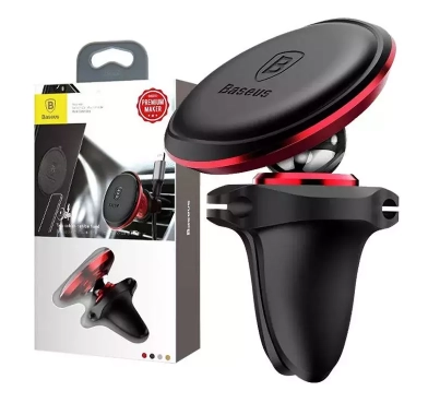 Magnetic Car Holder with Cable Clip