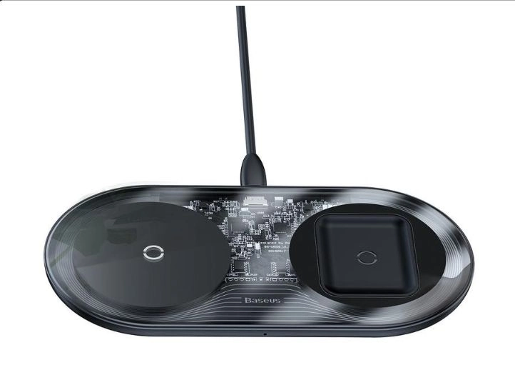 Wireless charger Baseus WXJK-A01 Simple 2in1