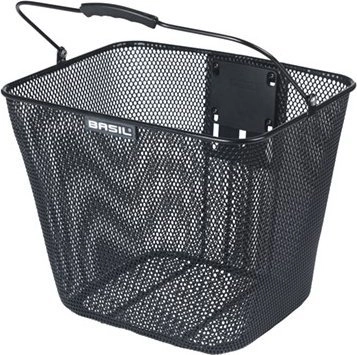 BASIL BILBAO handlebar basket KlickFix Steel