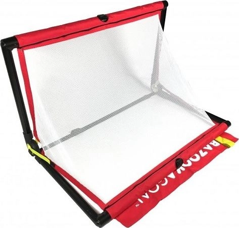 BazookaGoal Bramka BAZOOKAGOAL 120x75 czerwona 03263