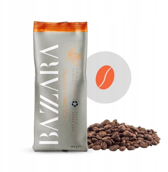 Kawa ziarnista Bazzara ESPRESSO COLOMBIA SUPREMO