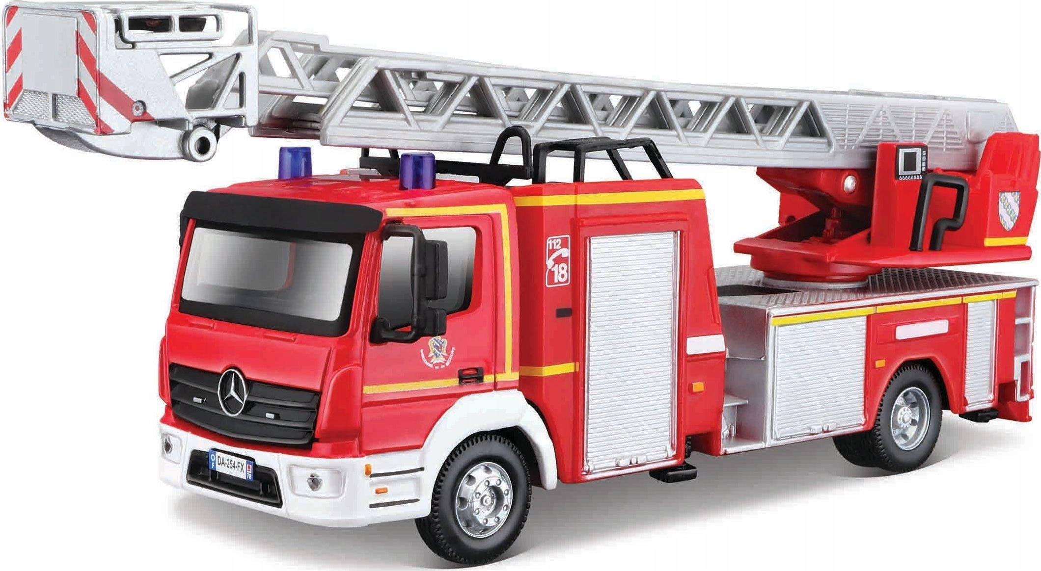 Mercedes-Benz Atego Magirus red 1:52 BBURAGO