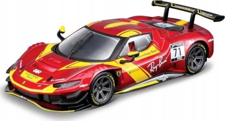 Ferrari Racing 296 GT3 2023 Red
