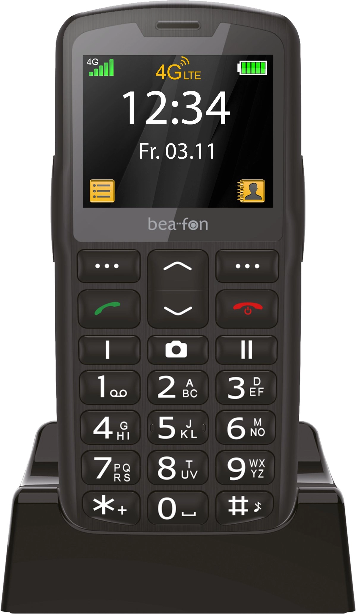 Bea-fon SL260 LTE silver-black SL260LTE_EU003SB 9120124824267