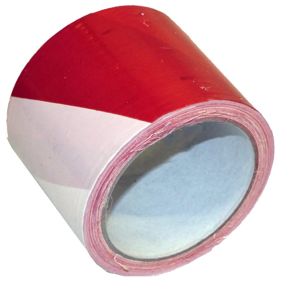 Norobežojuma lenta 75mm 100m sarkans/balts 8023999