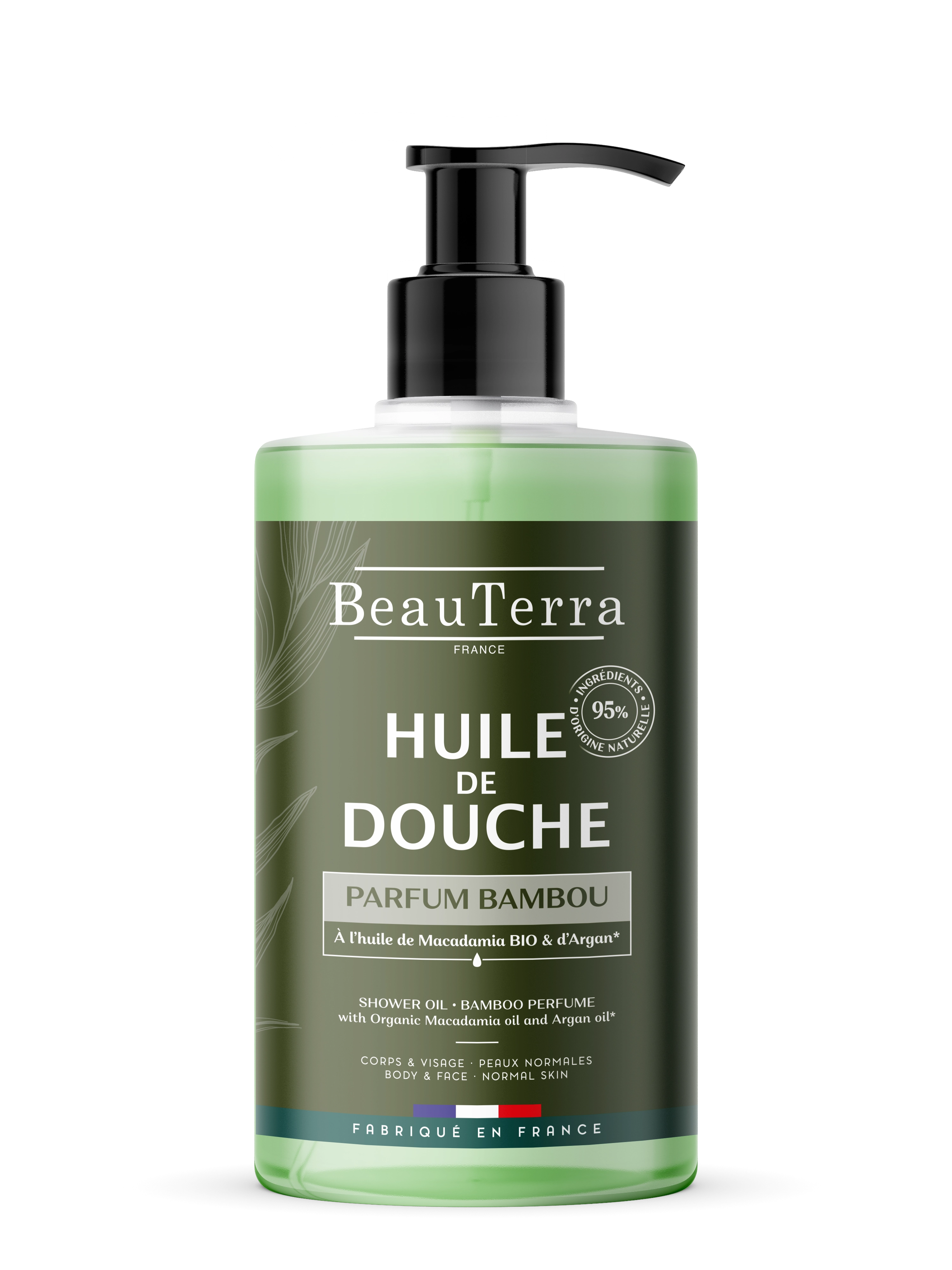 BeauTerra - Shower Oils - Bamboo