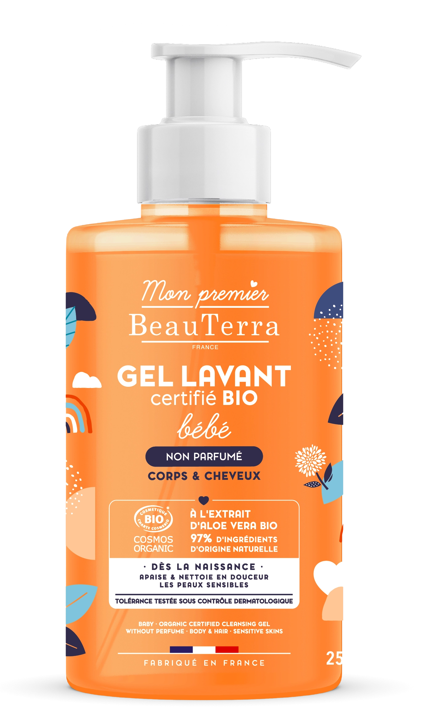 BeauTerra - Unscented Baby Wash Gel