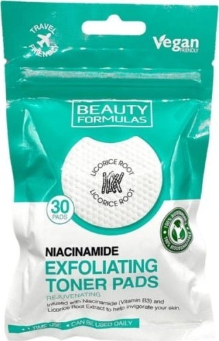 Beauty Formulas BEAUTY FORMULAS_Exfoliating Toner Pads