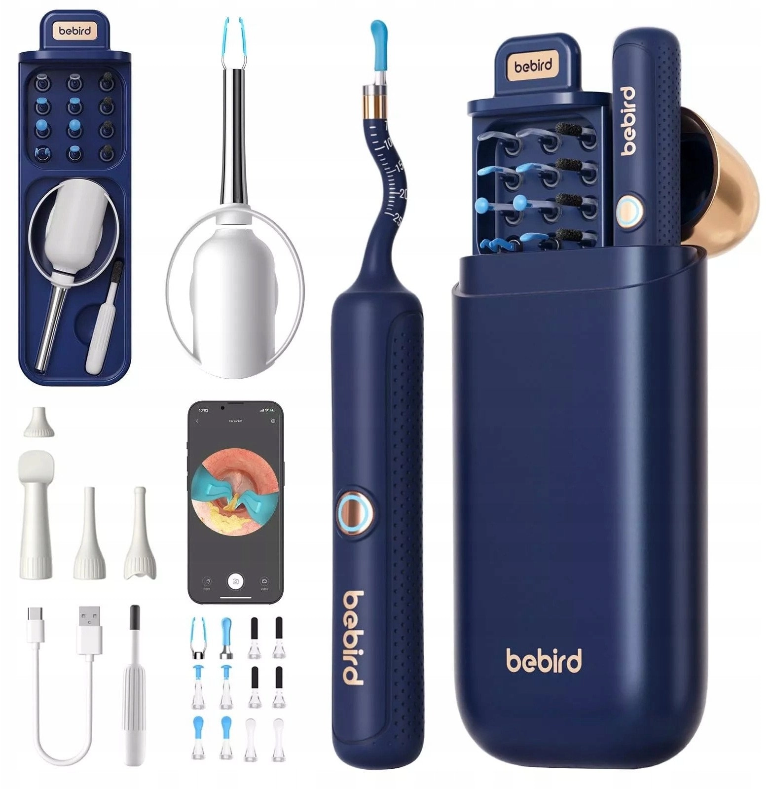 Bebird EarVision Plus I35R Otoskop z