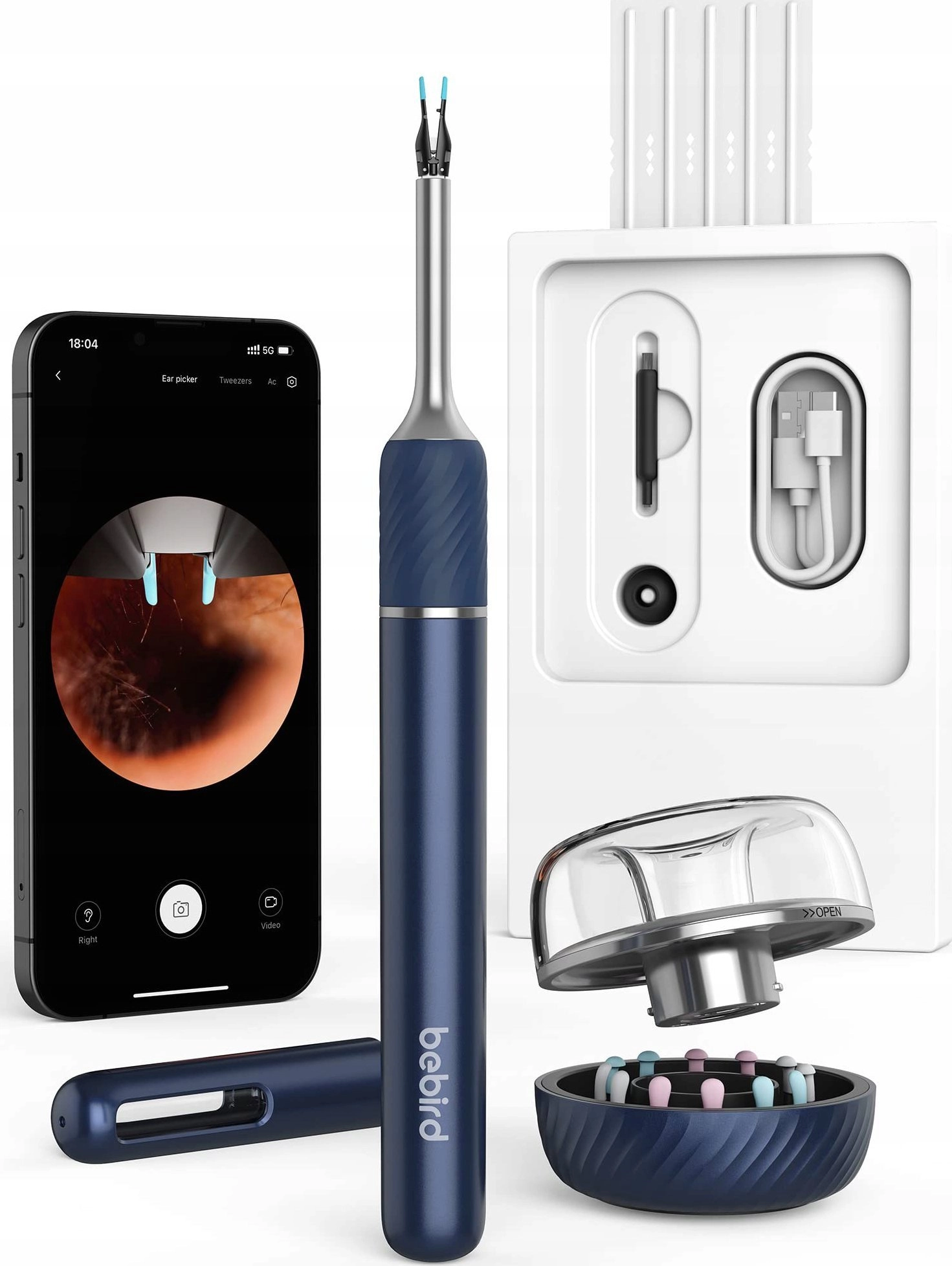 Bebird Note5 Pro Blue Ear Cleaning