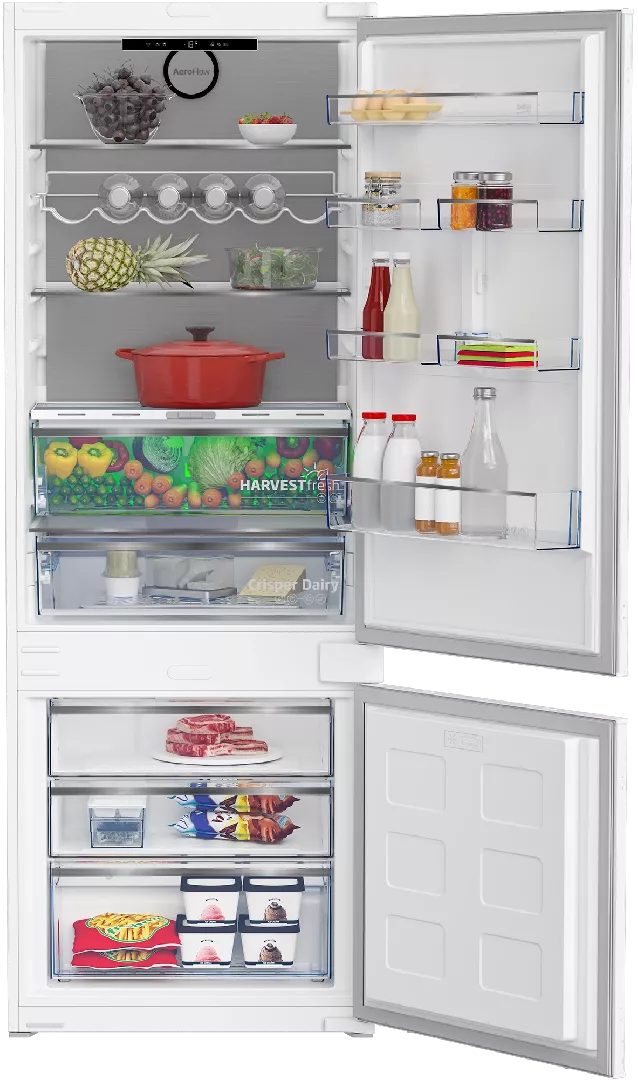 Beko BCNE400E50SHN fridge-freezer Built-in 370 L