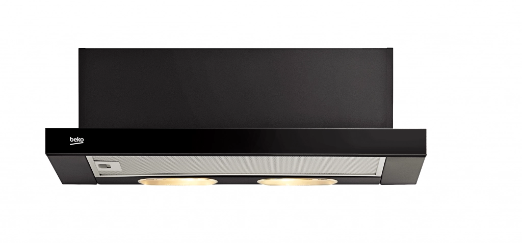 Beko CTB6250B cooker hood Semi built-in
