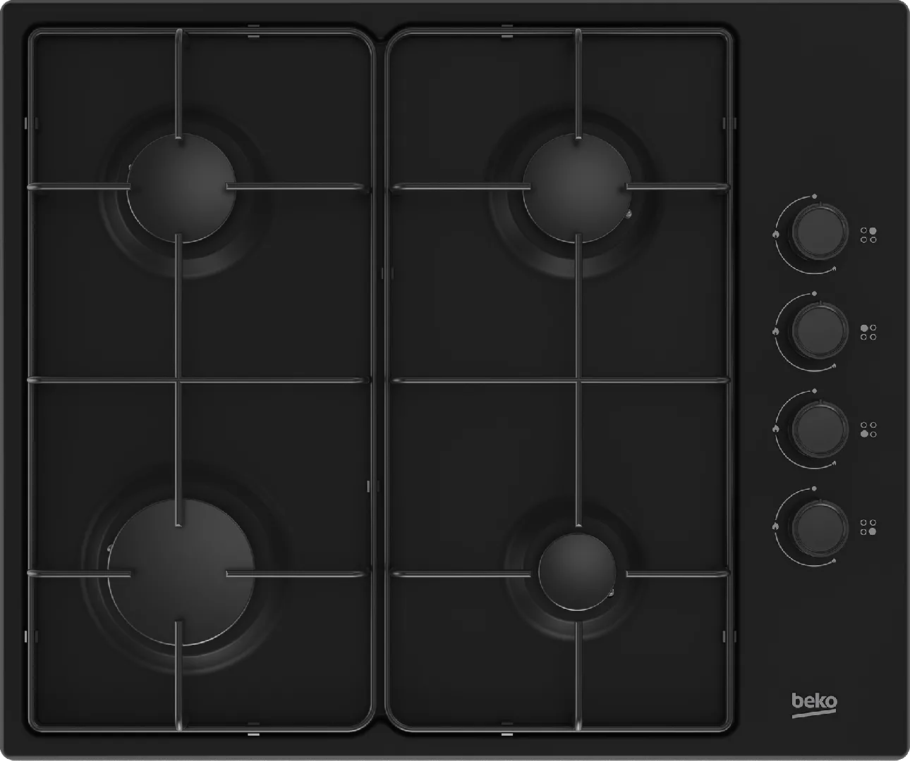 Beko HIGG 64123 SB hob Black