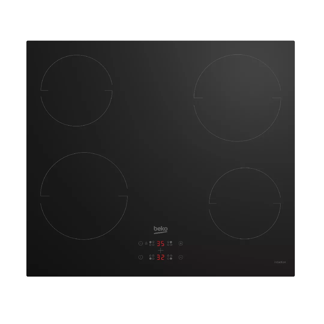 Beko HII64401MT hob Black Built-in Zone