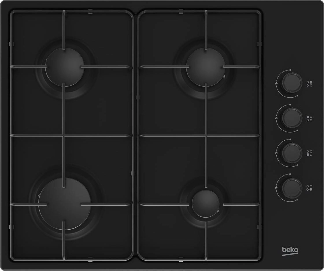 Beko HIBG64120SB 60cm Gas Hob with