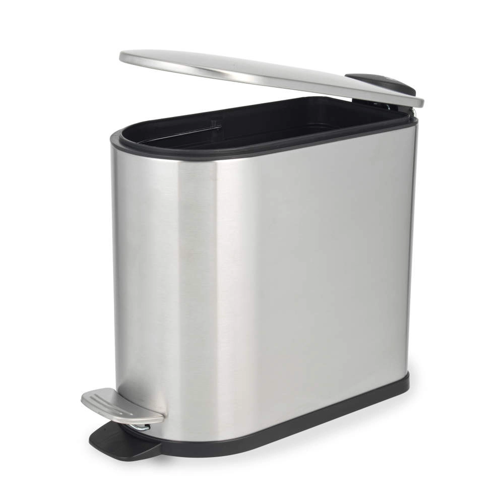 Beldray LA036683SSPEU7 Slimline D-Shaped Pedal Bin