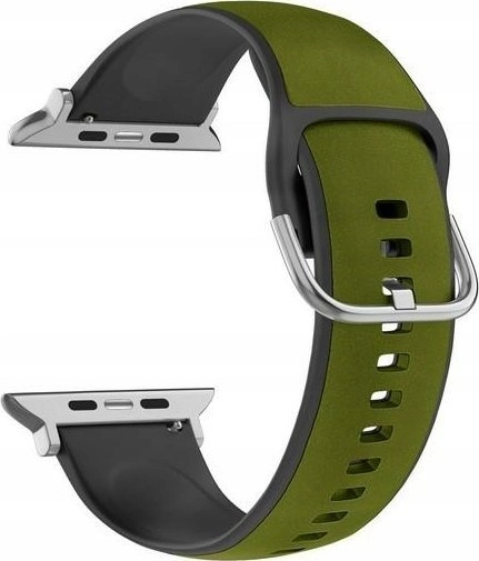 Apple Watch Silico Leather 38/40/41mm Green-Black