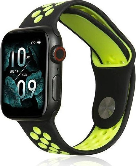 Apple Watch Sport Silicone 38/40/41mm Black-Lime